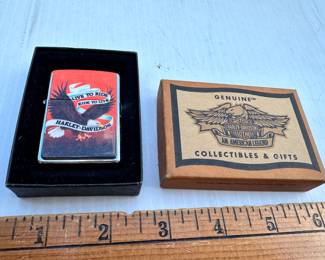 Harley Davidson Live to Ride Lighter in box $35.00