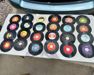 73 Forty Five Records $100.00