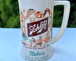 Schlitz Mader's Stein $5.00