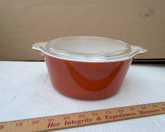 Pyrex Autumn Harvest Bowl with Lid $10.00