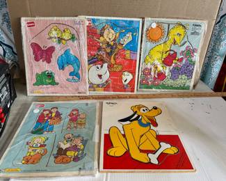 5 Board Puzzles $10.00