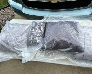 4 New Purple Pillows $10.00 all 