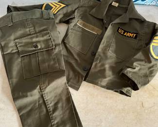 Toddler Military Outfit $20.00