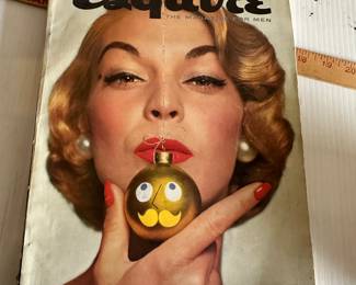 Esquire Magazine December 1954 $8.00