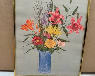 Sandra Tomwela Art $35.00 frame glass is cracked