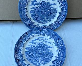 Salem China English Village $6.00 for both 