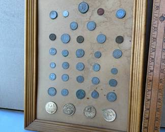 Framed Coins $40.00
