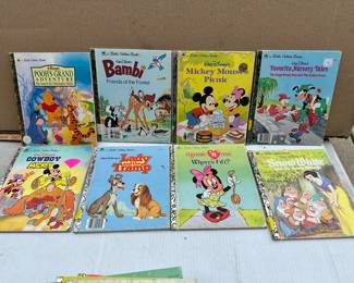 8 Disney Golden Books $8.00