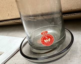 Holmegaard Glass Set $10.00