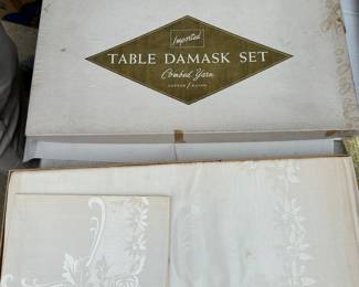 Combed Yarn Damask Set $18.00