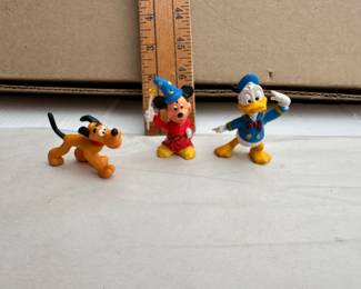 3 Disney Figures $6.00