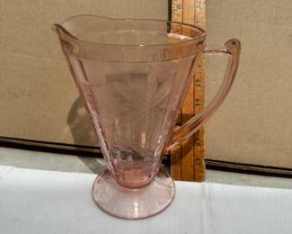 Pink Pitcher Jeannette Floral $15.00