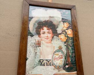 Coca Cola Framed Print $35.00