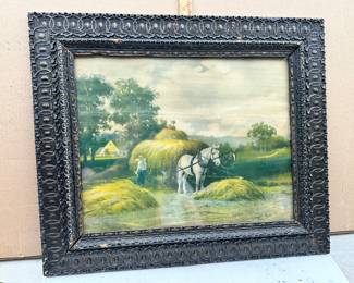 Horse Print Framed $20.00