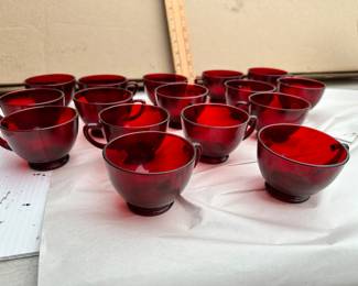 16 Ruby cafe Mugs $32.00