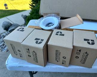 Progress  Lighting 5 Piece Set #P8036-28 New $100.00 all 