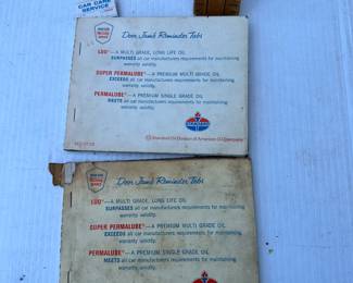 Standard Oil Door Jamb Reminder Tabs 2 Books $14.00