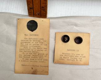 Carded Buttons $6.00 