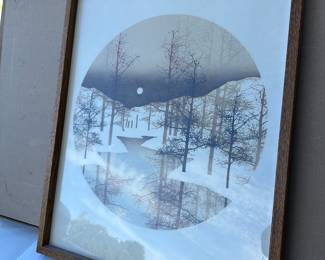 Virgil Thrasher Signed and Numbered Crystal Creek Art $75.00