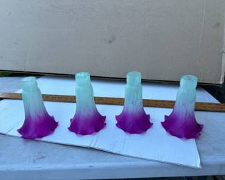 5 Glass Shades $20.00