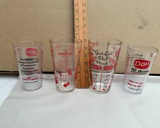 4 Cups Bar Measuring $15.00 all