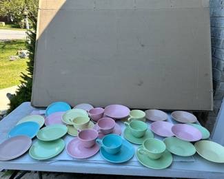 Monterey California Dish Set 43 Pieces $100.00 see next photos