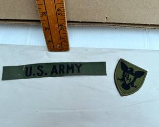 2 Army Patches $4.00