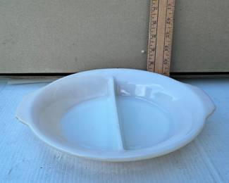 Fire King Divided Serving Piece $8.00