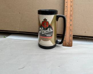 Stroh's Plastic Mug $5.00