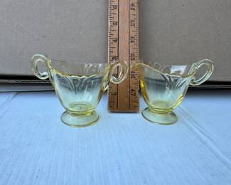 Heisey Cream and Sugar $6.00