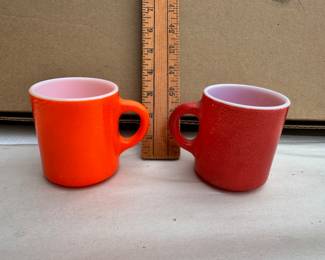 2 Hazel Atlas Mugs $4.00
