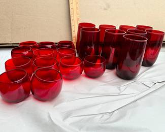 19 Ruby Glasses $38.00