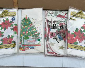 4 Tablecloths $12.00
