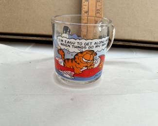 Garfield Glass $3.00