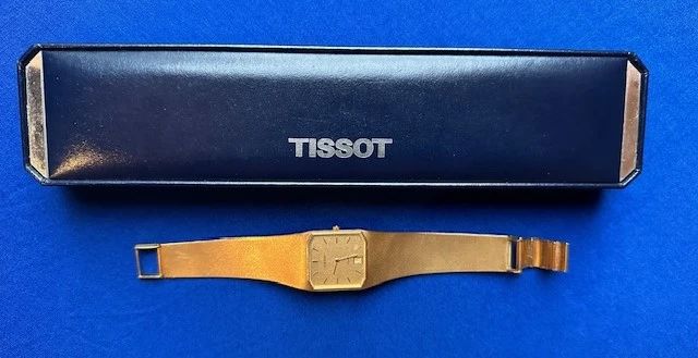 18k gold Men's Tissot watch