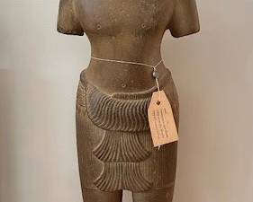 Stone Shiva, 35" tall.