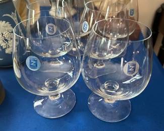 6 new Schott Zwiesel cognac snifters