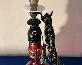 Ornate antique hookah.