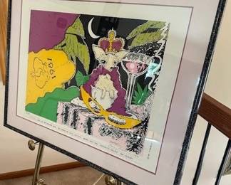 1981  Mardi Gras "King of New Orleans Dogs", by Bunny Matthews, 123/250.