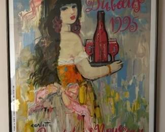 Vintage poster: Georges Dubeous 1995 L. abus D' Alcohol