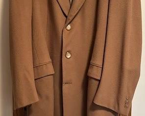 Vintage Men's Christian Dior/Paris wool coat