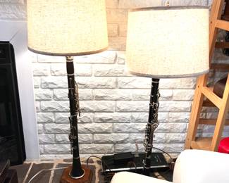 Clarinet Lamps 
