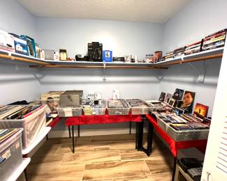 CD’s - LP’s - VHS