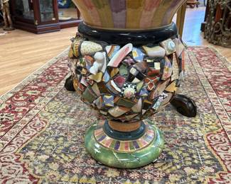 MacKenzie Childs "The Bodacious Urn-Putty Shard"