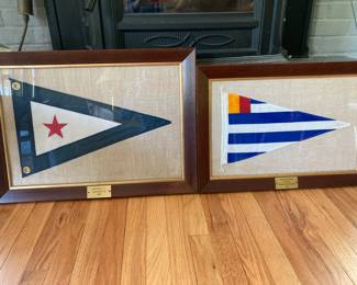 COLLECTION OF VINTAGE NAUTICAL SIGNAL FLAGS