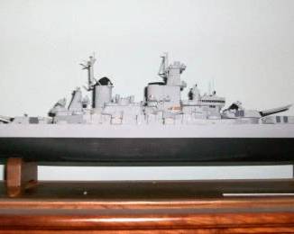Iowa Battleship Model