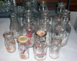 Antique Milk Bottles