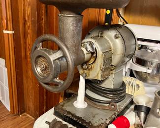Vintage Large Meat Grinder
