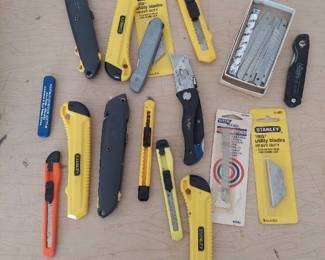 utility Knives and blades