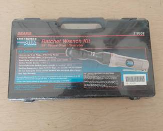 Craftsman 3/8" Drive Pneumatic ratchet wrench kit - NIB